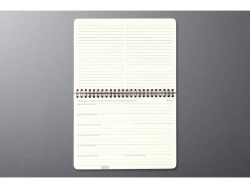 Tafelagenda Conceptum A5 2026 zwart liggend HC