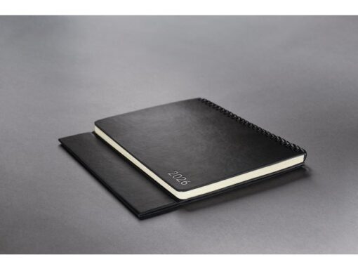 Tafelagenda Conceptum A5 2026 zwart liggend HC