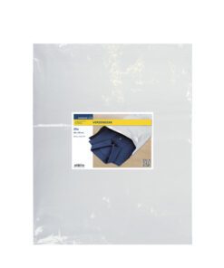 waardoor ze volledig onscheurbaar en ondoorschijnend zijn. De inhoud blijft dus altijd uit het zicht en optimaal beschermd tijdens verzending. Daarnaast zijn de zakken vochtbestendig en nemen ze minder ruimte en gewicht in dan traditionele kartonnen dozen. Dat maakt ze ideaal voor het versturen van kleding