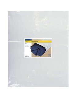 waardoor ze volledig onscheurbaar en ondoorschijnend zijn. De inhoud blijft dus altijd uit het zicht en optimaal beschermd tijdens verzending. Daarnaast zijn de zakken vochtbestendig en nemen ze minder ruimte en gewicht in dan traditionele kartonnen dozen. Dat maakt ze ideaal voor het versturen van kleding