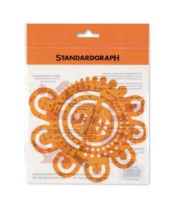 Afrondingssjabloon Standardgraph met hoek meter