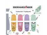 Mini markeerstift Eberhard Faber Animal set à 4 stuks