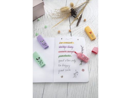 Mini markeerstift Eberhard Faber Animal set à 4 stuks