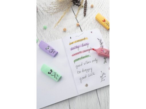 Mini markeerstift Eberhard Faber Animal set à 4 stuks