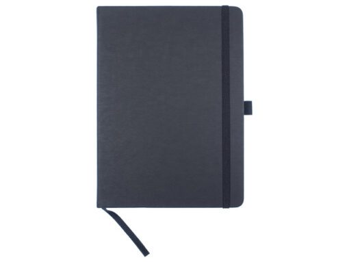 Notitieboek Kangaro A5 zwart ruit 5mm PU HC 96 vel 80 grams