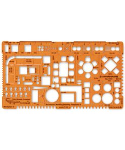 Sjabloon Standardgraph architect  werkplan 2, 1:100