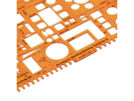 Sjabloon Standardgraph architect  werkplan 2, 1:100