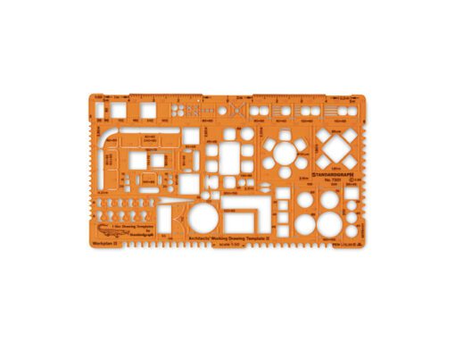 Sjabloon Standardgraph architect  werkplan 2, 1:100
