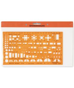 Sjabloon Standardgraph gecombineerd architectsjabloon 1:100