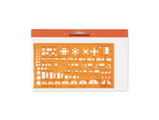 Sjabloon Standardgraph gecombineerd architectsjabloon 1:100