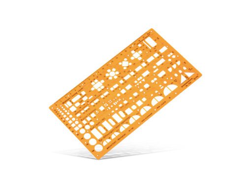 Sjabloon Standardgraph gecombineerd architectsjabloon 1:100