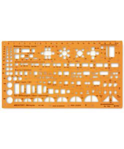 Sjabloon Standardgraph gecombineerd architectsjabloon 1:100