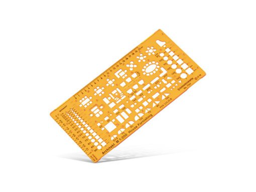 Sjabloon Standardgraph meubelsjabloon Architect 1:200