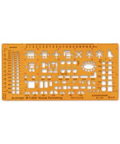 Sjabloon Standardgraph meubelsjabloon Architect 1:200