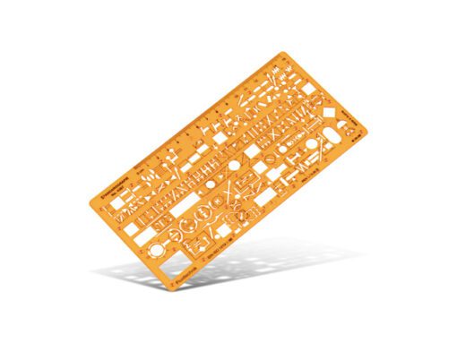 Sjabloon Standardgraph voor hydraulische en pneumatische    bedienings- elementen