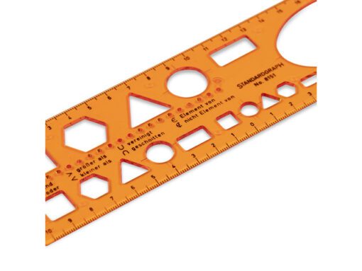 Sjabloon Standardgraph voor verzameling leer, diverse       groottes