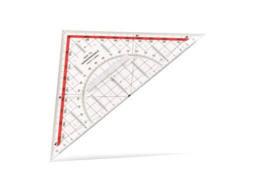 Tekendriehoek Standardgraph 23cm met greep