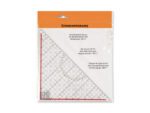 Tekendriehoek Standardgraph 32cm met afneembare greep       kunststof