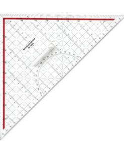 Tekendriehoek Standardgraph 32cm met afneembare greep       kunststof