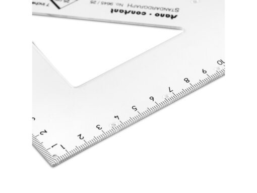 Tekendriehoek Standardgraph CONSTANT 45  graden 25 cm
