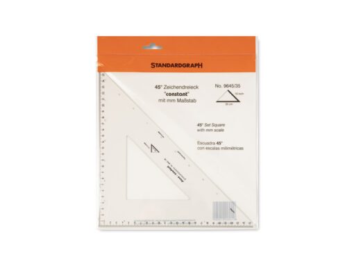 Tekendriehoek Standardgraph CONSTANT 45  graden 35 cm