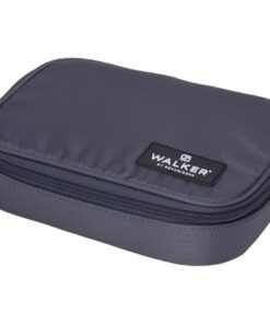 Etui leeg Walker Neo & Rey Big Steel Grey Pencil Box Big Steel Grey Wizzard