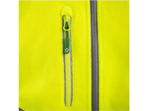 Fleece vest Arco Responsible Hi-Vis geel maat 3XL
