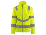Fleece vest Arco Responsible Hi-Vis geel maat S