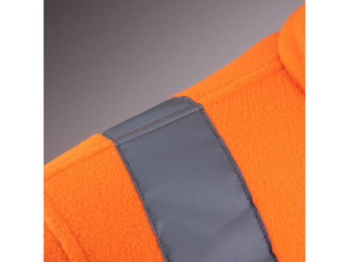 Fleece vest Arco Responsible Hi-Vis oranje maat 3XL