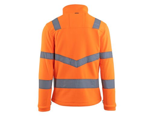 Fleece vest Arco Responsible Hi-Vis oranje maat S