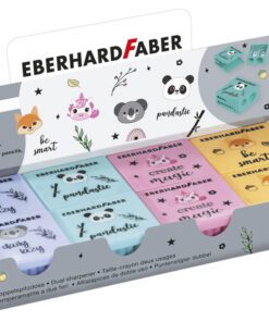 Puntenslijper Eberhard Faber Animal display à 8 stuks       assorti