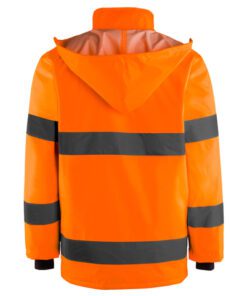 een stormflap over de rits