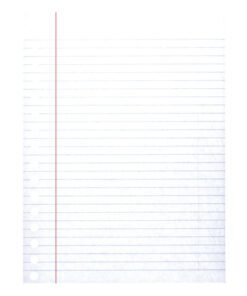 tekeningen of schetsen en voorzien van perforatie