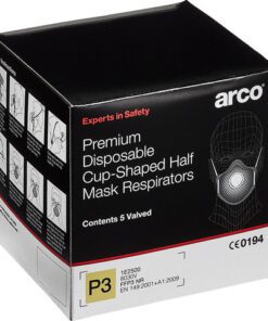 disposabel ademhalingsmasker voor bescherming tegen zeer fijne stofdeeltjes