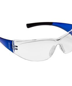 De Arco Kool Blue veiligheidsbril heeft een sportief wraparound ontwerp met een heldere polycarbonaat lens voor brede oogbescherming. Het lichtgewicht ontwerp zorgt voor comfortabel dragen tijdens werkzaamheden.De bril is voorzien van een zachte PVC neusbrug en soft-tipped temples voor extra draagcomfort. De heldere lens is geschikt voor uiteenlopende werkgebieden en voorzien van een anti-scratch coating. Biedt 99% UV-bescherming en bescherming tegen lage-energie impact. Gecertificeerd volgens EN 166:2001 1F en geschikt voor professioneel gebruik en bulkbestellingen.