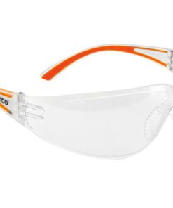 en duurzame pootjes voor een stabiele pasvorm. Biedt 99% UV-bescherming en bescherming tegen lage-energie impact. Gecertificeerd volgens EN 166:2001 1F en dankzij het lage gewicht geschikt voor langdurig dragen. Ideaal voor professioneel gebruik en team- of bulkbestellingen.