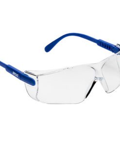 9% UV-bescherming. Gecertificeerd volgens EN 166:2001 1F en geschikt voor professioneel gebruik en bulkbestellingen.