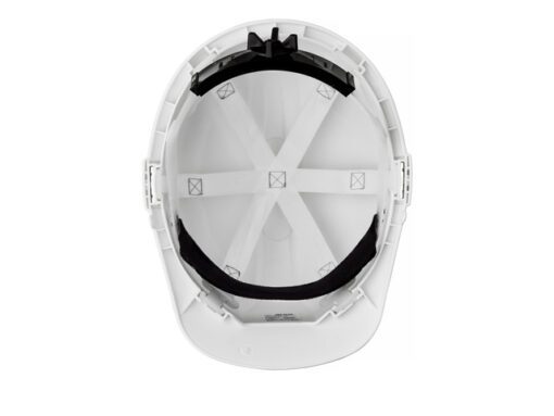 Veiligheidshelm Arco Champion Plus met draaiknop wit