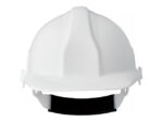 Veiligheidshelm Arco Champion Plus met draaiknop wit