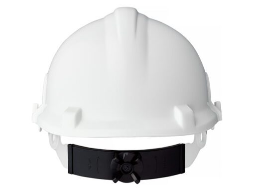 Veiligheidshelm Arco Champion Plus met draaiknop wit