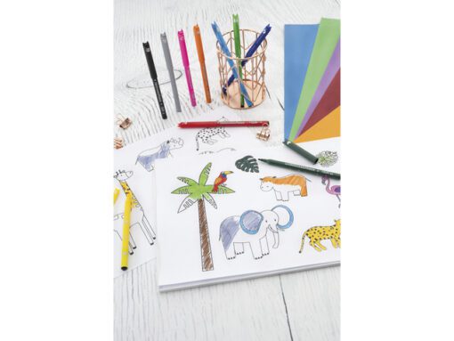 Viltstift Eberhard Faber Animal assorti etui à 12st.