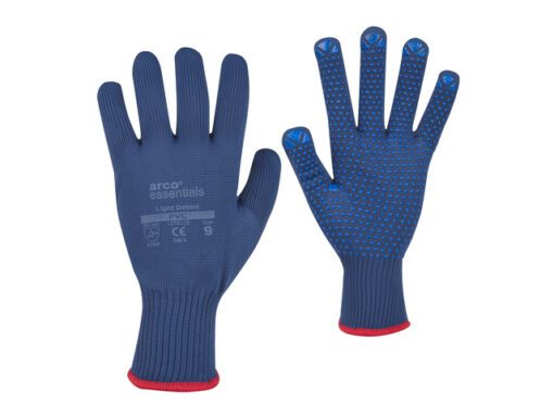 Werkhandschoen Arco Essentials Dotted PVC maat 9