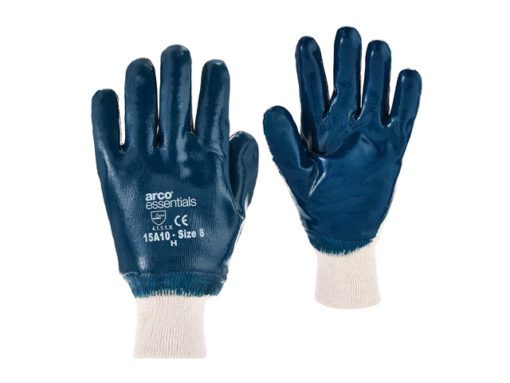 Werkhandschoen Arco Essentials Heavyweight Full nitril maat 10