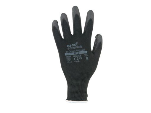Werkhandschoen Arco Essentials PU maat 9 pak 12 paar