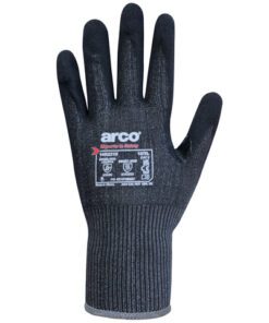 flexibele pasvorm. De ongecoate rugzijde draagt bij aan een goed ademend vermogen tijdens langdurig gebruik. Dankzij de gebreide boord sluit de handschoen stabiel en netjes aan rond de pols.