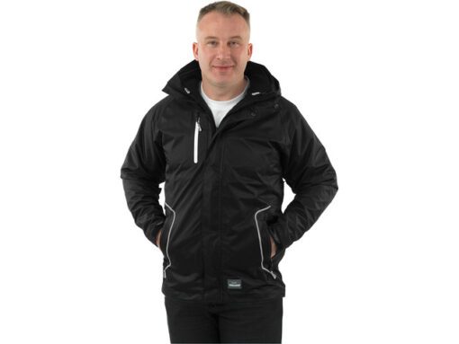 Werkjas Trojan 3-in-1 zwart waterdicht XS