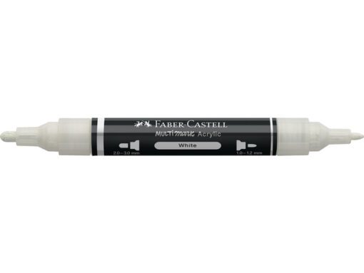 Acrylmarker Faber-Castell Multimark 101 wit