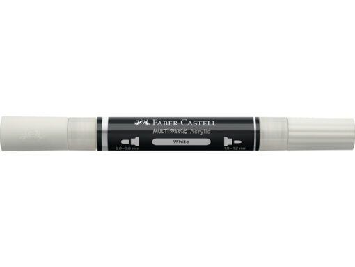 Acrylmarker Faber-Castell Multimark 101 wit