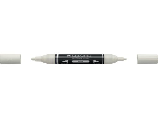 Acrylmarker Faber-Castell Multimark 101 wit