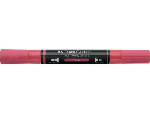 Acrylmarker Faber-Castell Multimark 124 rouge